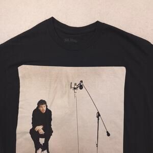 Jack Harlow Rap Crew Neck Short Sleeve T-Shirt Adult Mens Size Medium M Black